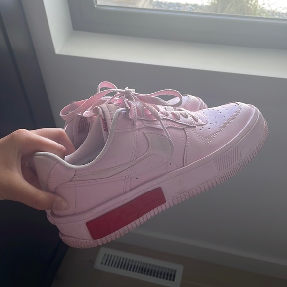 Nike Shoes - Nike pink fontankas AF1